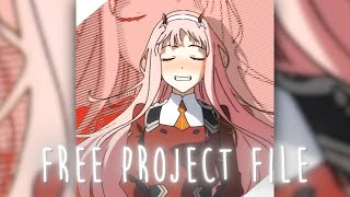 Kiss My A Goodbye  Zero Two Edit shoko Remake 8k60fps  Free Project File