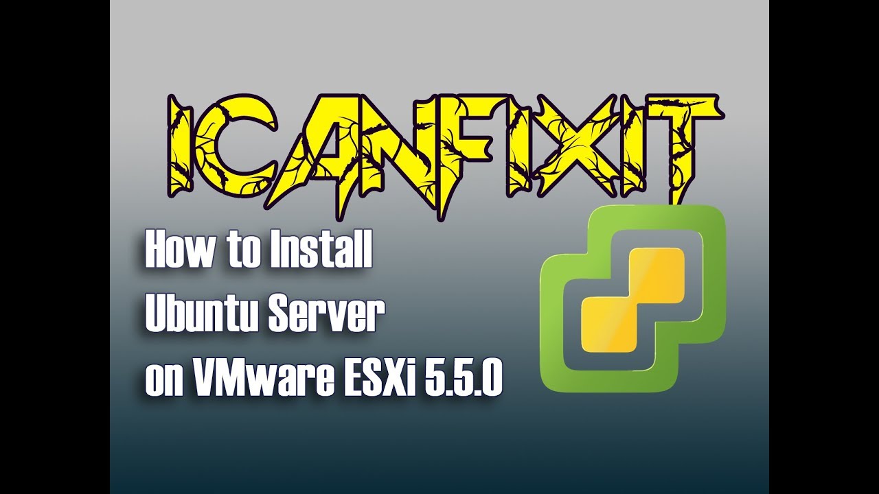 How to install Ubuntu Server on VMware ESXi 5.5.0 - YouTube
