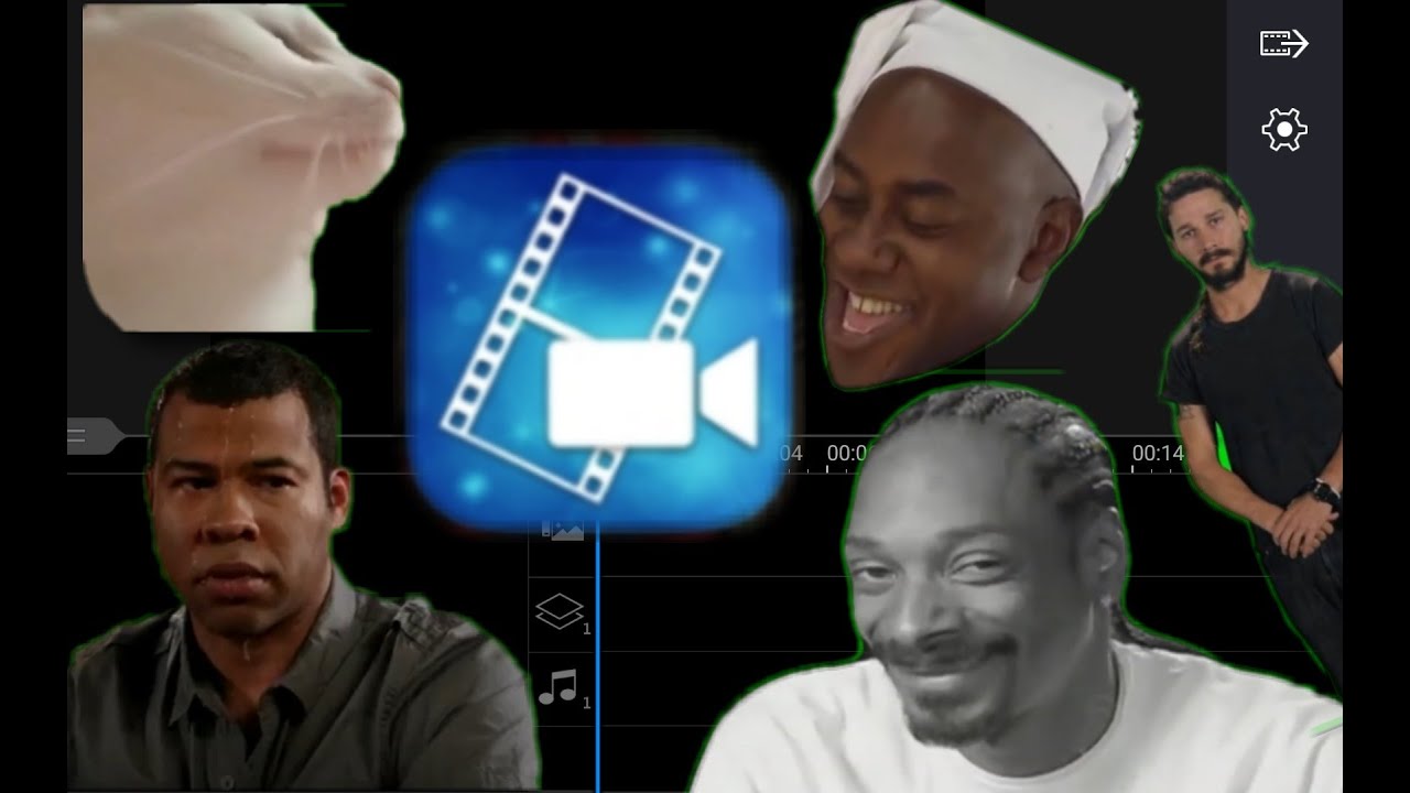 How to edit Green Screen memes on Android using PowerDirector. For ML