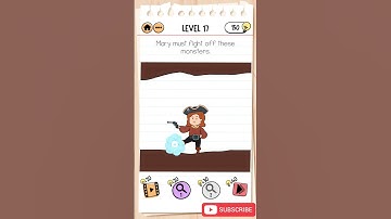 Brain Test 2 Captain Mary Level 17 Walkthrough