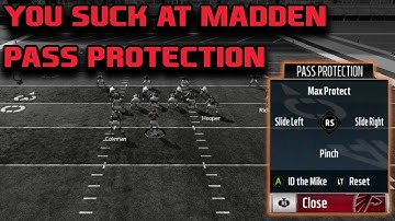 YOU SUCK AT MADDEN *PASS PROTECTION* | EPISODE 1 | MADDEN 19
