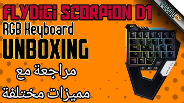 Unboxing Flydigi Scorpion D1 مراجعة