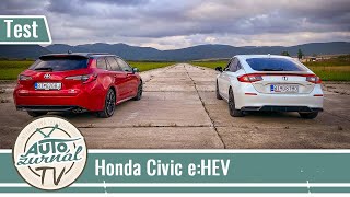 Špeciál: Honda Civic e:HEV 2022 - Podrobný test/porovnanie s Toyota Corolla Hybrid/ Zdeno JapGarage