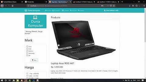 Tugas Besar Pemrograman Web (Kelompok 7)