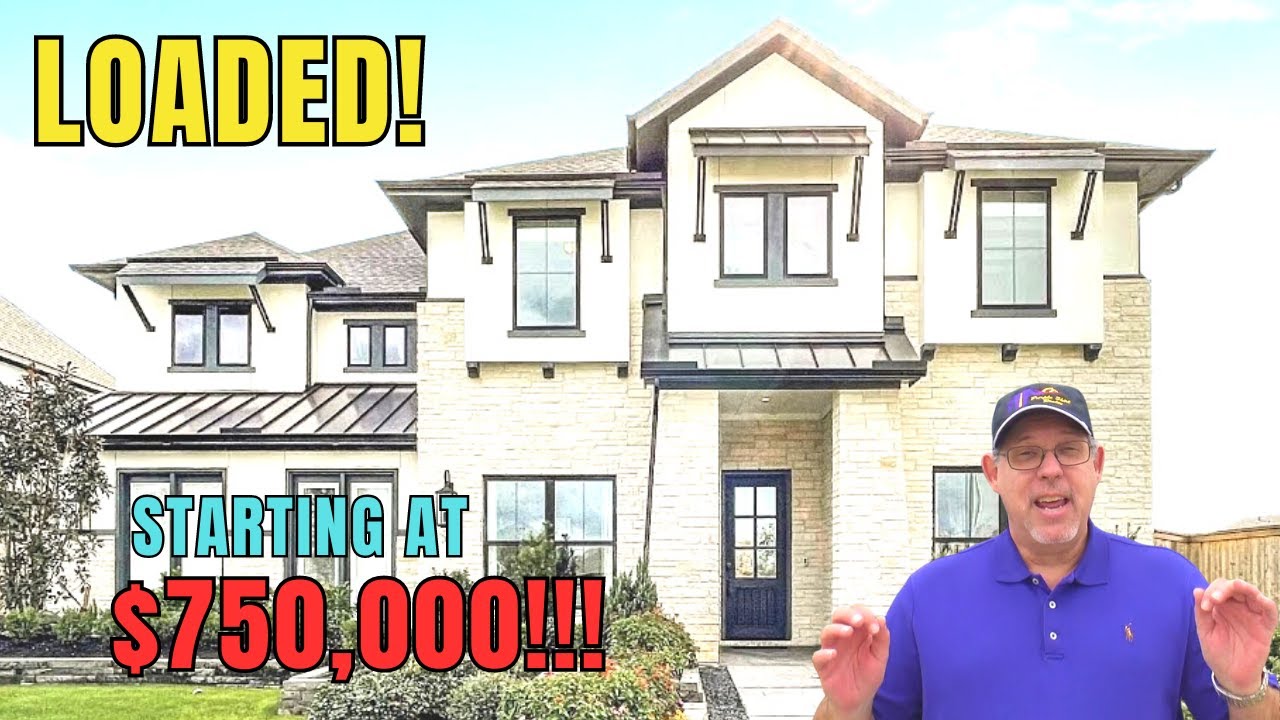 Stunning New Richmond TX Home Tour Prestigious Candela Subdivision