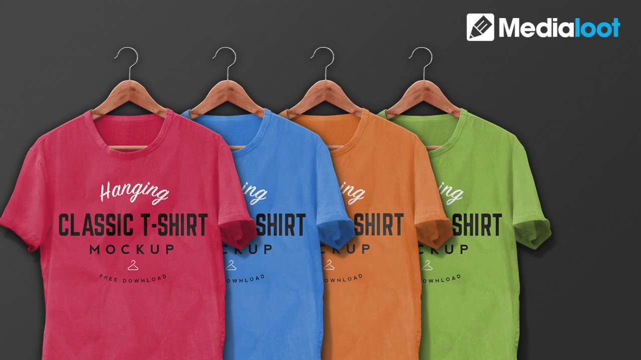 Download Hanging T-Shirt Mockup - Demonstration - YouTube