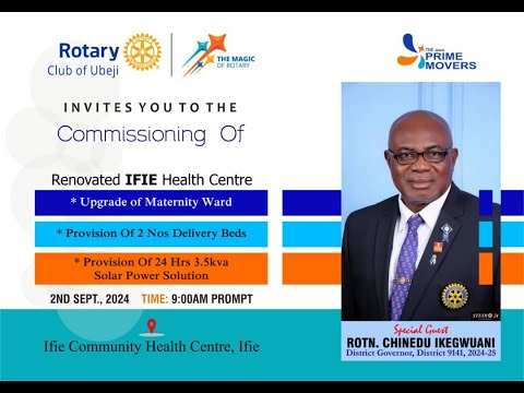 Rotary Club Gives Delta Community Health Centre a Facelift by Warri Sentinel