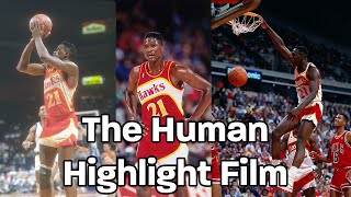 Dominique Wilkins Atlanta Hawks Highlights | The Human Highlight Film