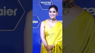 Cute Looking Sunflower In Yellow Saree At