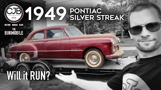 Did we finally find the Bukmobile? 1949 Pontiac Silver Streak  will it run?