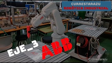 Ejercicio 3  con FlexPendant ABB, MoveC.