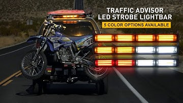 Xprite 18 inch Traffic Advisor COB LED Strobe Emergency Light Bar
