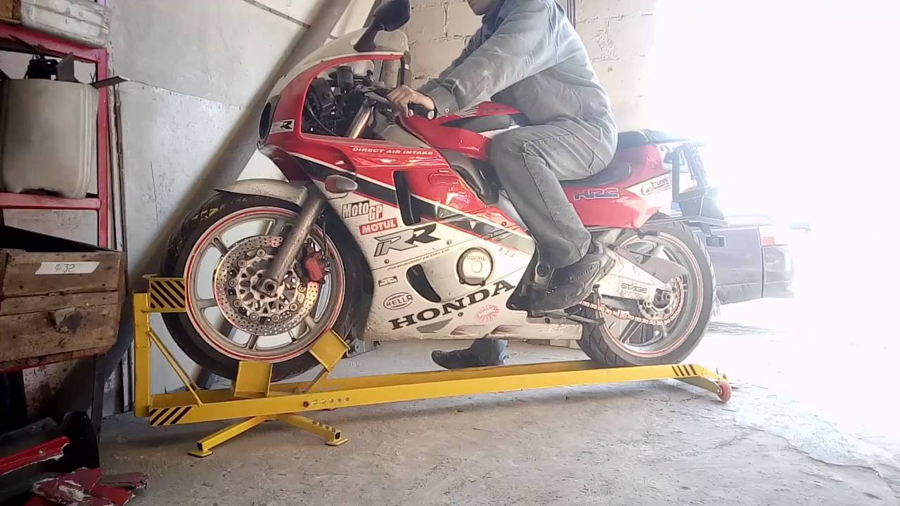 подставка для мотоцикла - YouTube