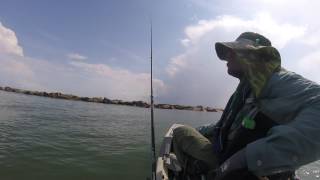 Galveston texas north jetties july 15th 0n hooked up fishing