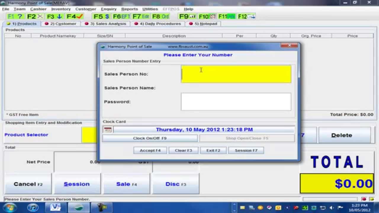 Winpos WinPOS Point of Sale - YouTube