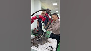 robot #WeldingRobot #robot #robotfactory#Programming-free spraying robot#Six-axis robot