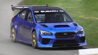 Subaru WRX STi Type RA NBR Special - Mark Higgins FLATOUT at Goodwood Hillclimb!!