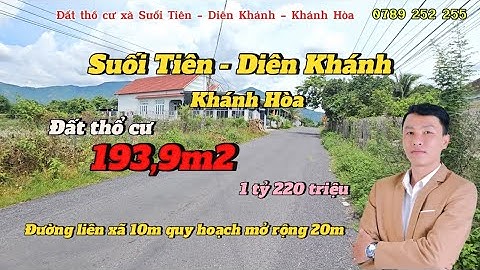 Bán lô Đất đẹp xã Suối Tiên, Diên Khánh phù hợp Ở và Đầu tư #bdsdienkhanh ##bdskhanhhoa #dautu