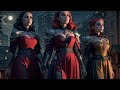 Unravel the mysteries of the crimson queens female assassins from a realm lost in time