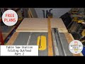 Mobile Table Saw Station - Folding Outfeed Table - Part 2 Mobile Table Saw Station - Folding Outfeed Table - Part 2