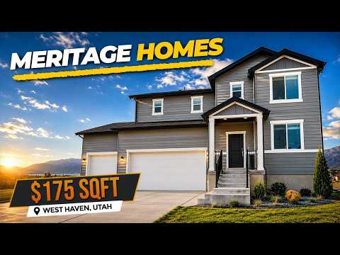 West Haven Utah Home Tour: The Cheapest Per-Square-Foot New Build Around