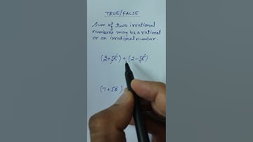 sum of two irrational numbers