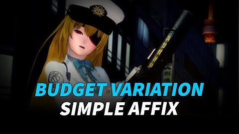 PSO2 Global - Additional Simple Budget 6slot Augment Affixing