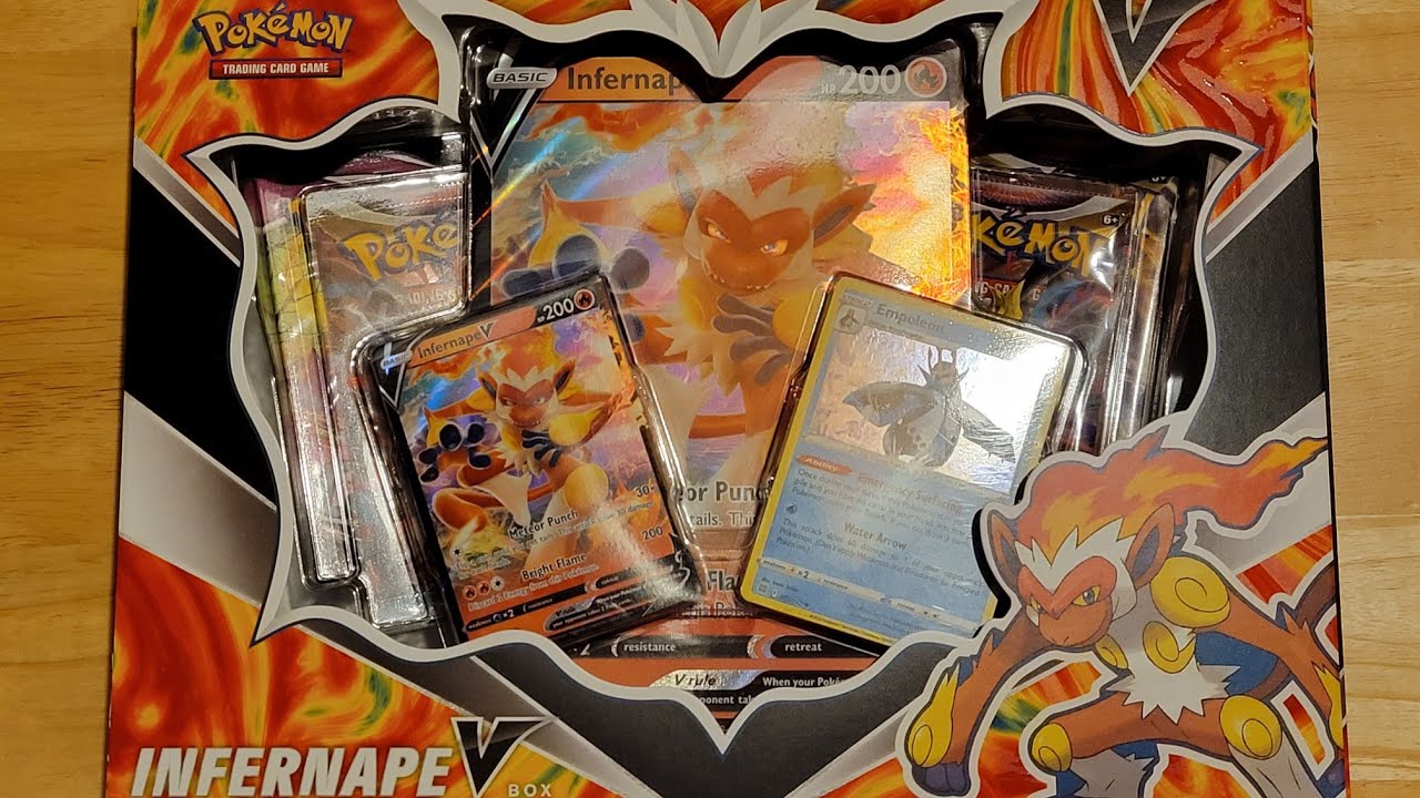Pokémon Card Pack Opening 'Infernape V' Box + Chimchar Tin! YouTube