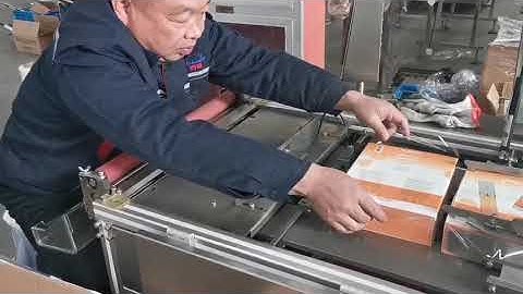 Large carton box/Semi-auto Overwrapping machine XQ-SW300 -SICIAUTO