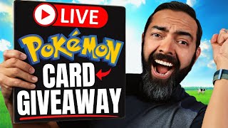 🔴 Giving Away Pokemon Cards LIVE to Subs! (MONDAY MASQUERADE!)