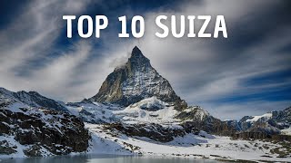 TOP 10 MEJORES LUGARES qué visitar en SUIZA / SWITZERLAND (2022) | 4K Ultra HD | Guía Completa