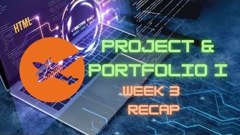 Full Sail Online Game Dev Month 7 Project and Portfolio I W3 - Recap