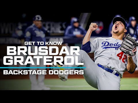 Brusdar Graterol Los Angeles Dodgers 2020 World Series Champions