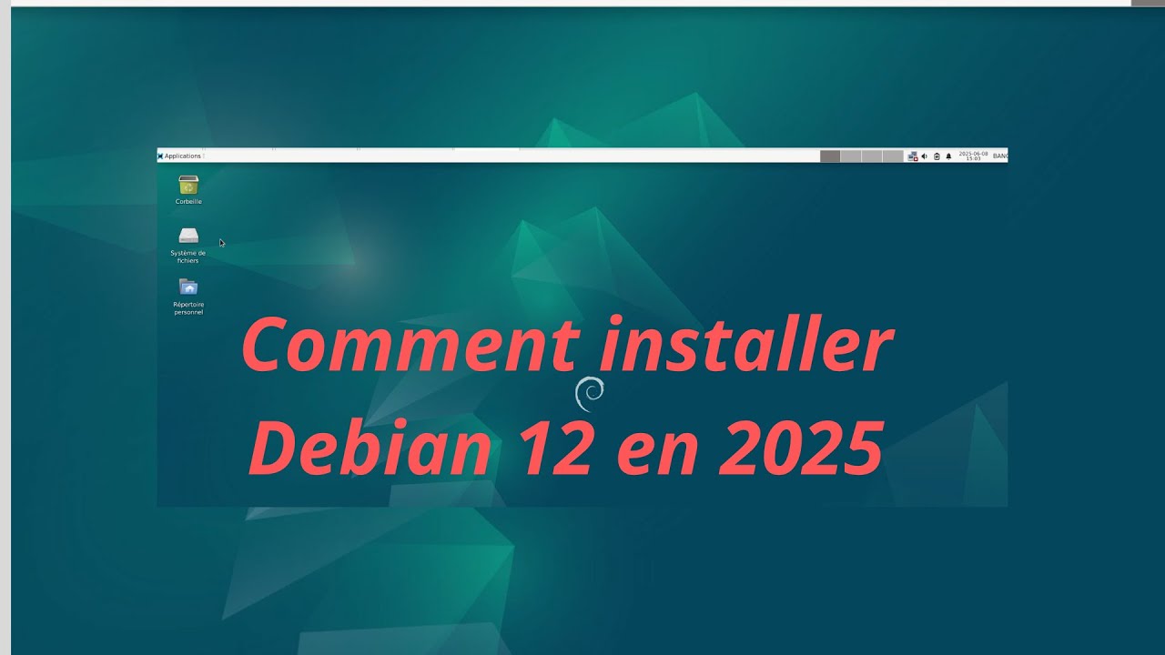 Debian 12 installation pas à pas avec virtualbox en 2025 ‐ - YouTube