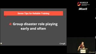 SREcon15 - From Zero to Hero: Recommended Practices for Training your Ever-Evolving SRE Teams