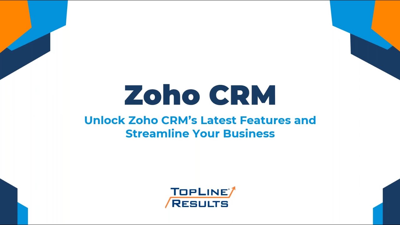 New Features of Zoho CRM to Close Out 2024 - YouTube