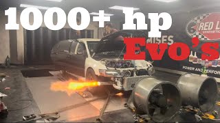 Hitting the dyno with 1000whp Evo’s in Bangkok Thailand