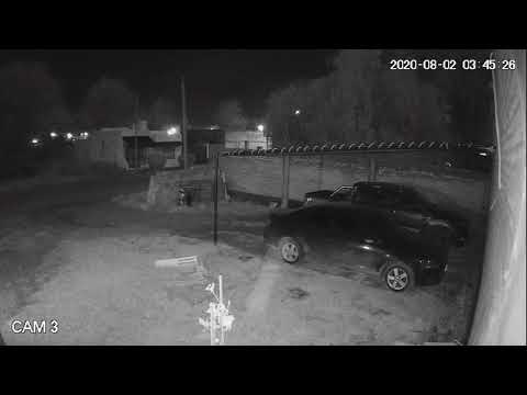 CAMARAS DE SEGURIDAD   ROBO A LA CASA DE GUSTAVO SAN ROMAN 03 08 20