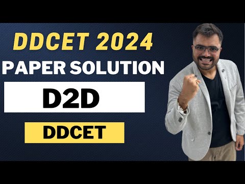 DDCET - 2024 - PAPER SOLUTION 