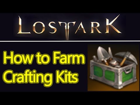 Lost Ark adept crafting kit locations guide, apprentice crafting kit, expert crafting kit how to get