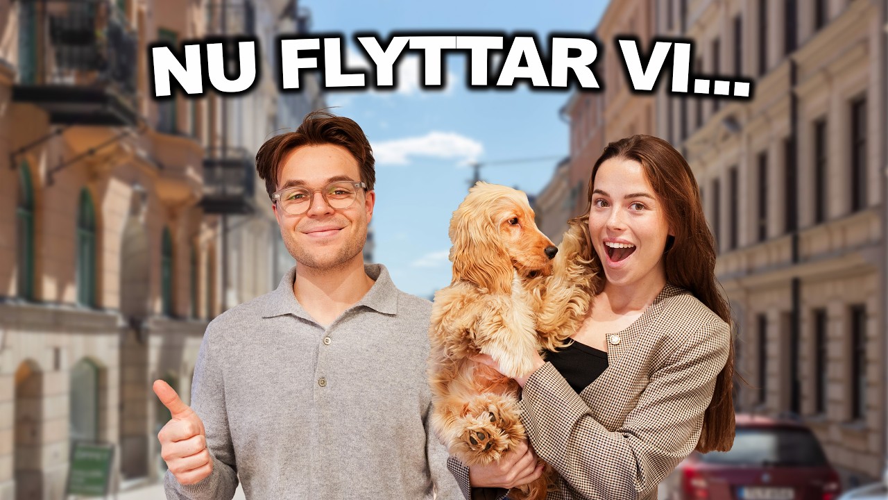 Vår första flyttvlogg! | Avsnitt 1
