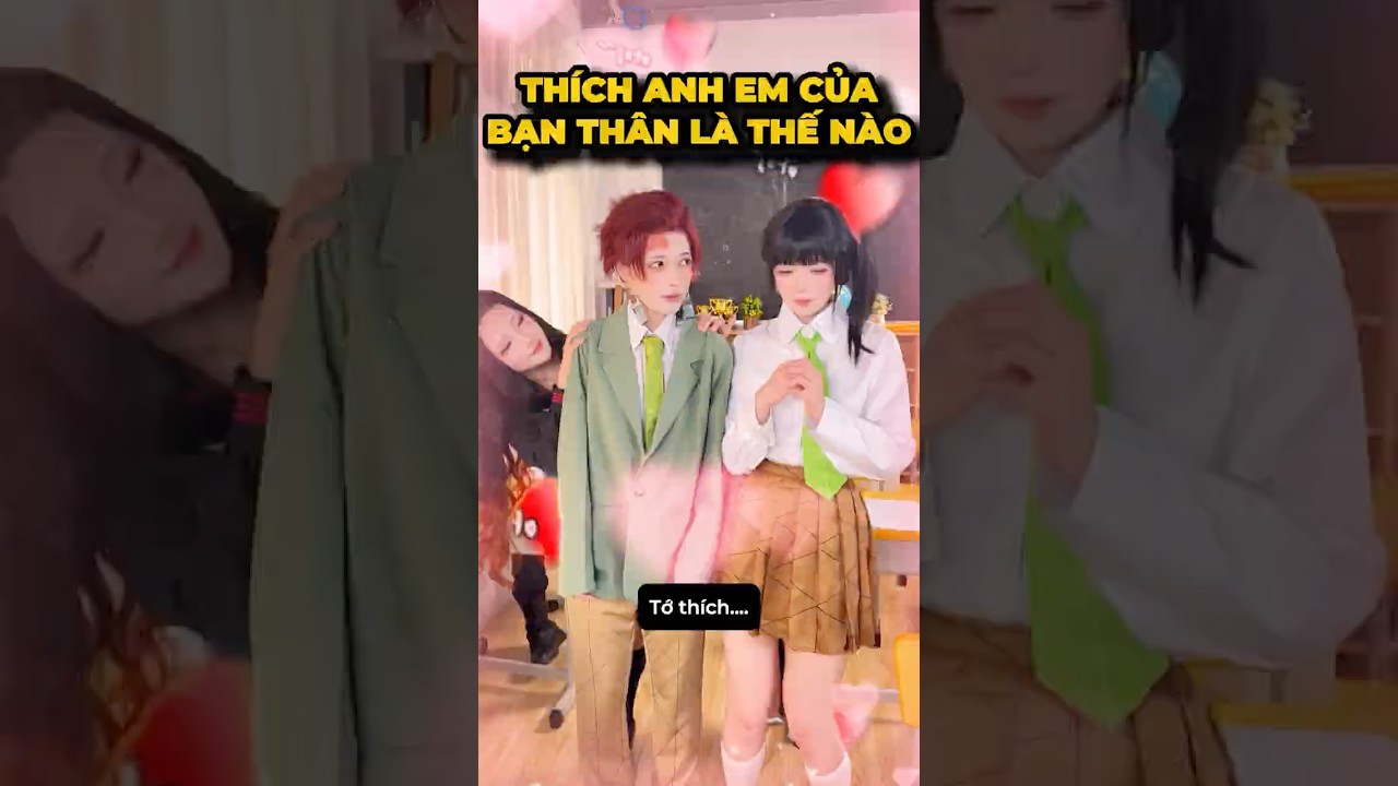 Thích anh trai của bạn thân là thế nào😂- Lớp học Diệt Quỷ#cosplay #shorts #minnacosplay