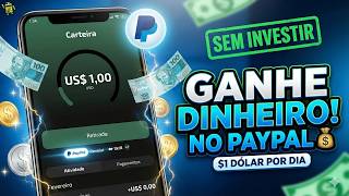 Finalmente! O Melhor Aplicativo para Ganhar Dinheiro no PayPal GRÁTIS em 2026