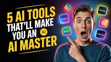 5 AI Tools That’ll Make You an AI MASTER in 2025! 🤯🔥
