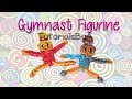 Gymnast Action Figurine/Figurine Rainbow Loom Tutorial