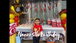 Ahijado Nano Birthday Party in 4K