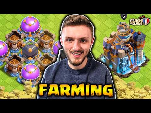 CLASH OF CLANS - FARMING HDV 18 !