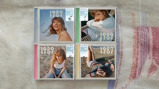 Taylor Swift - 1989 (Taylor's Version) All The Editions CD UNBOXING