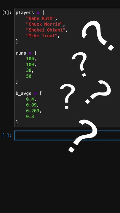 Can you SOLVE this mini baseball python puzzle?? #python #programming ...