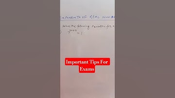 Short video // exponents problem solved in eassy way #maths #viralvideo #mathematics